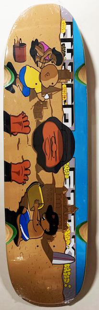 Chico Stix Chico Beach Day Big Boy Shaped Deck 8.75