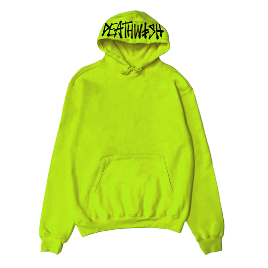 Deathwish OG Deathspray Safety Green Hoodie