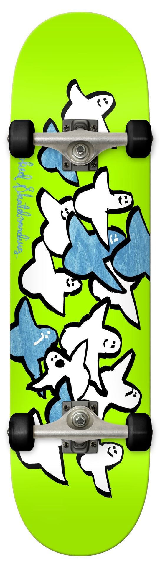 Krooked Birds Green Complete 7.75
