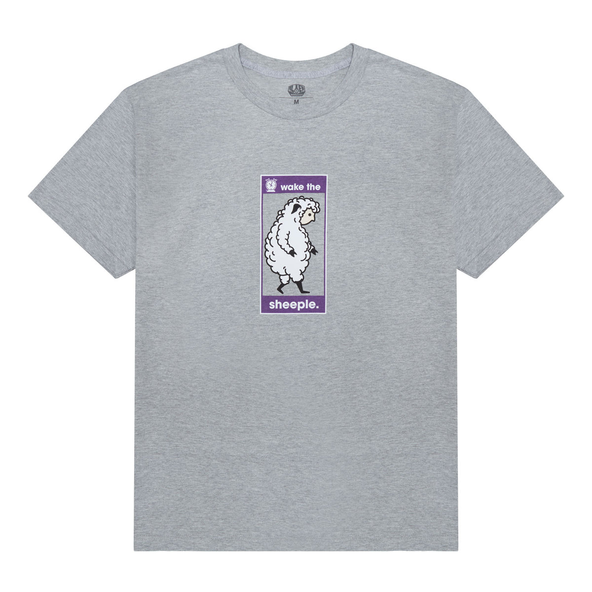 Alien Workshop Wake The Sheeple Heather Grey Tee
