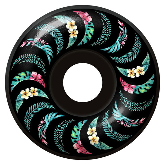 Spitfire Formula Four Floral Classic Black 55MM 99D (Set of 4)