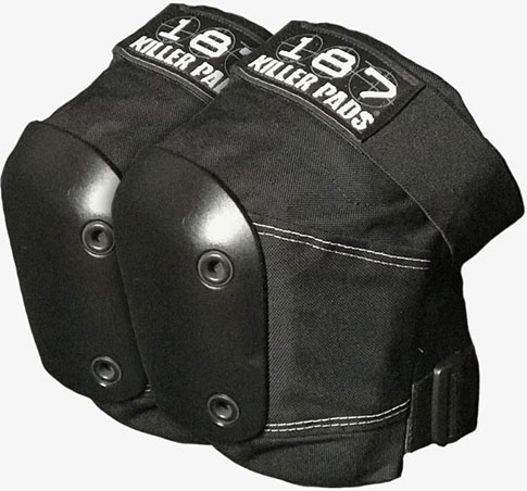 187 Killer Pads Slim Knee Black