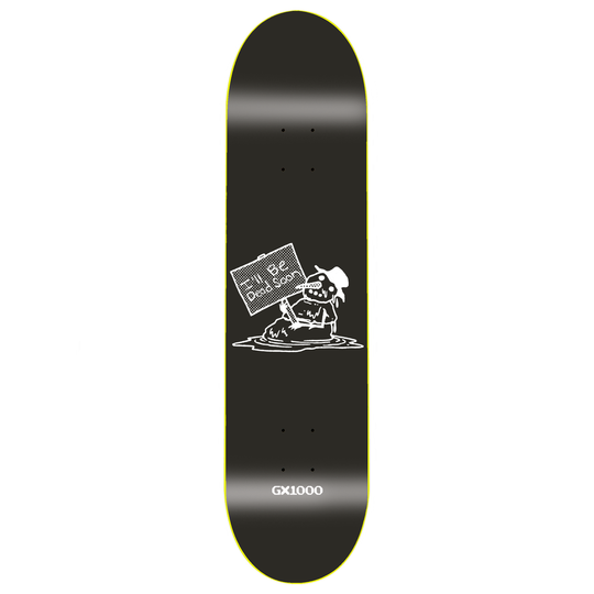 GX1000 Team Snowman Black Deck 8.50
