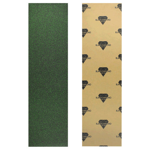 Black Diamond Longboard Griptape Sheet 10.00 X 48.00 Green Glitter