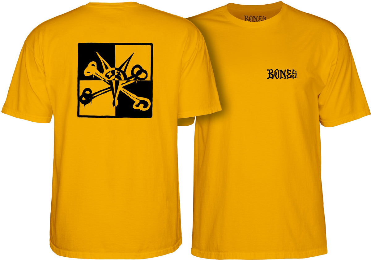 Bones Vato Noir Gold Tee