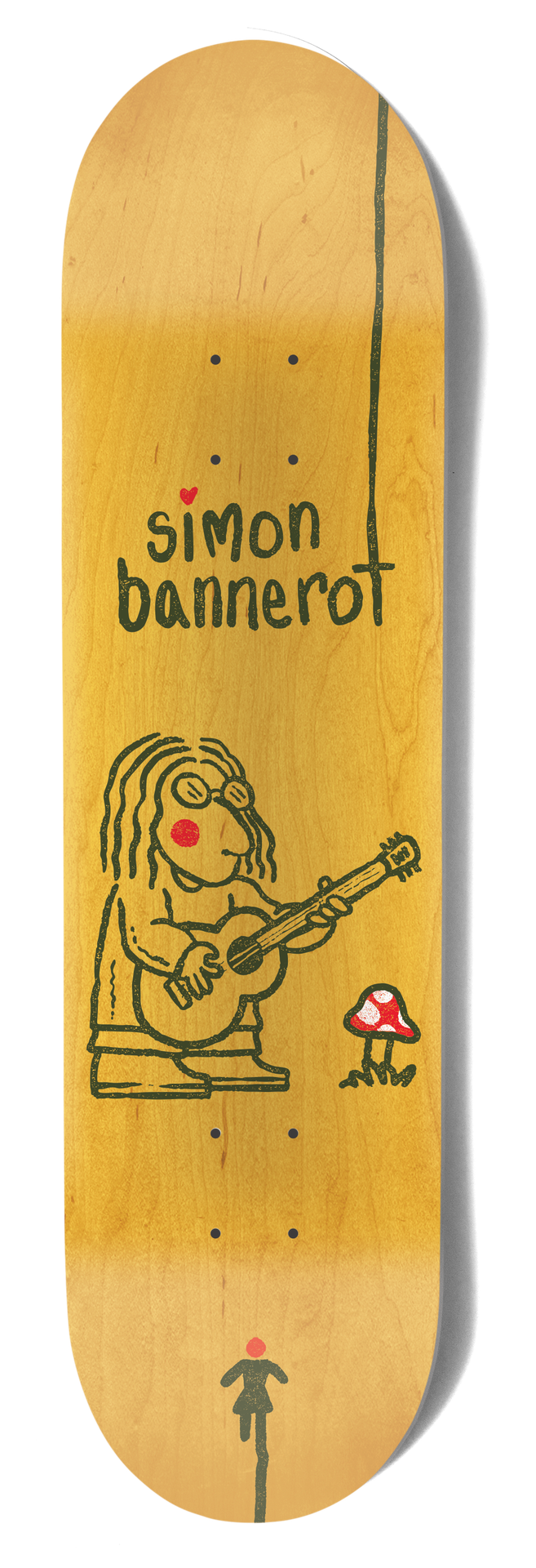 Girl Bannerot Simocybin Deck 8.5