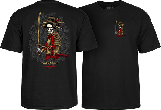 Powell Sakura Yosozumi Onna-Bugeisha Black Tee
