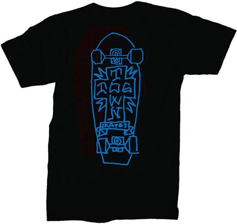 Dogtown Gonz Art 2 Black/Blue Tee