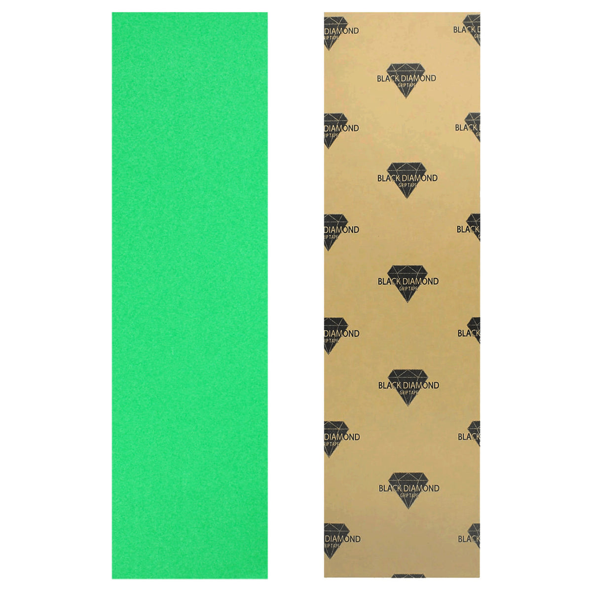 Black Diamond Longboard Griptape Sheet 10.00 X 48.00 Neon Green