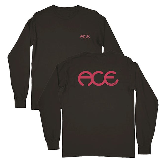 Ace Booster Black Long Sleeve Tee