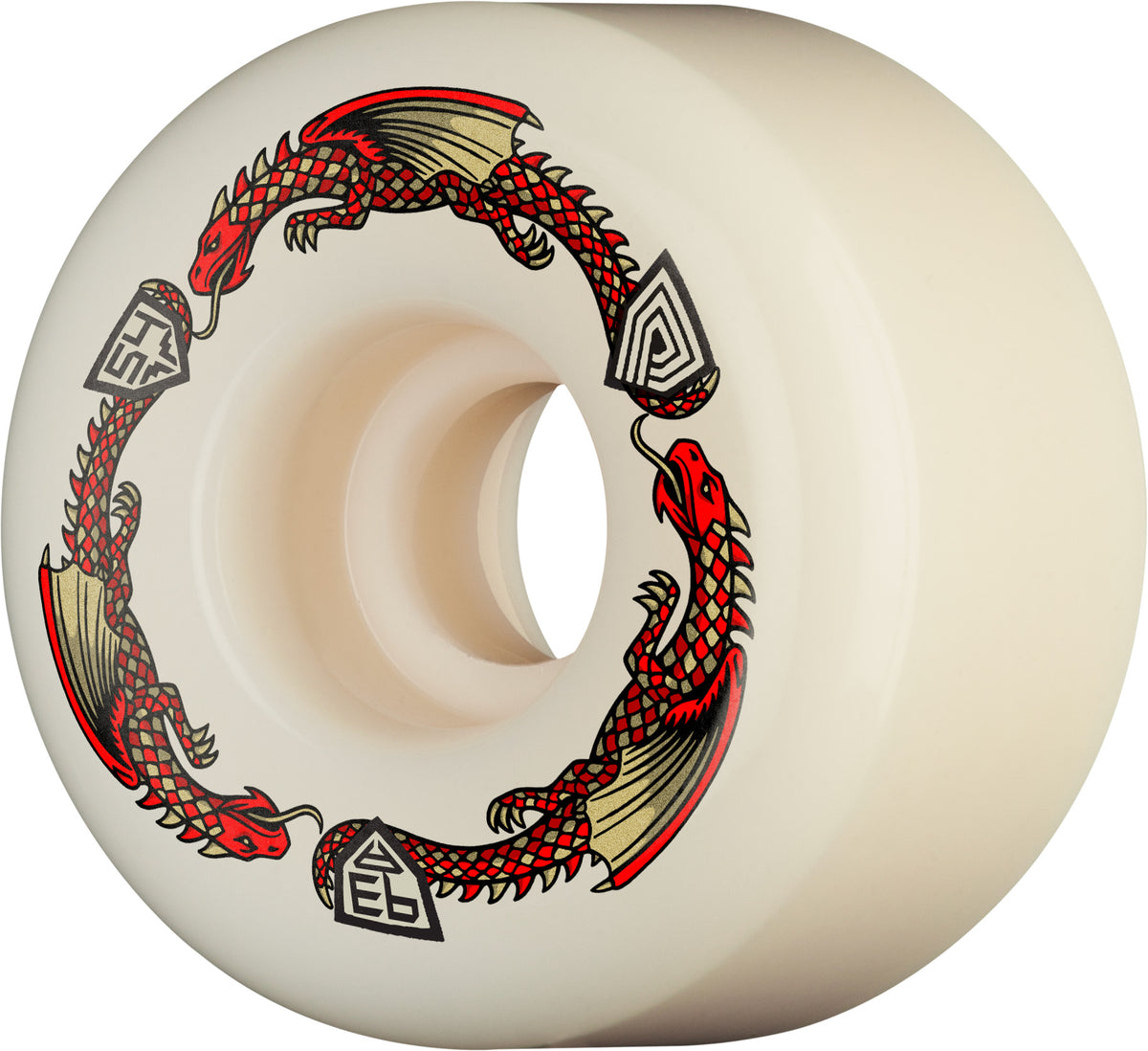 Powell Dragon Formula Red V7 54MM X 34MM 93A (Set of 4)