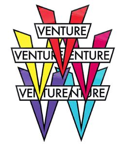 Venture V Diecut Md Sticker