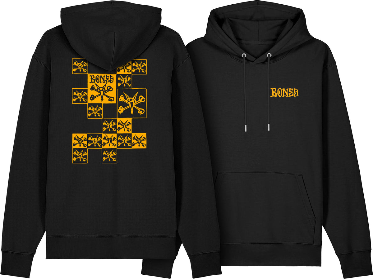 Bones Vato Noir Black Hoodie