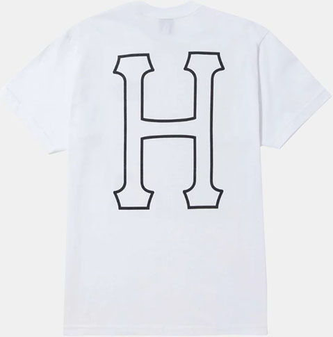 Huf Set H White Tee