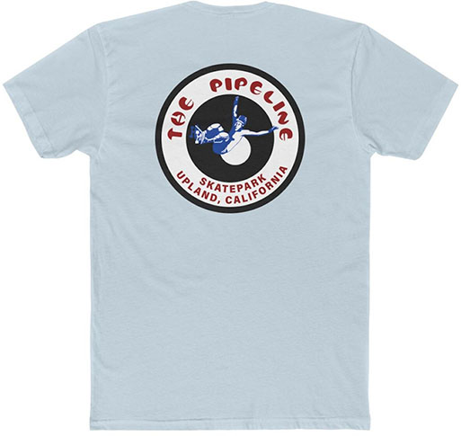 45 RPM Vintage Pipeline Skatepark Blue Tee