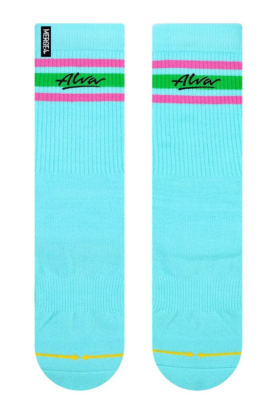 Alva Alva X MERGE4 Stripes Socks