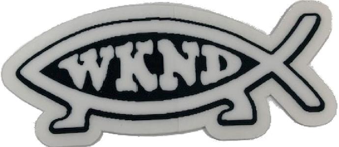 WKND Evo Fish Sticker
