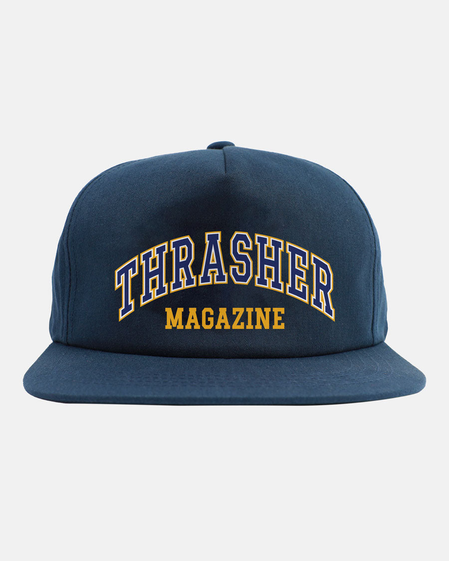 Thrasher Dropout Snapback Hat Navy
