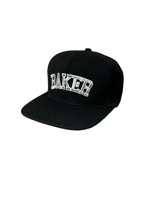 Baker Looter Snapback Hat Black