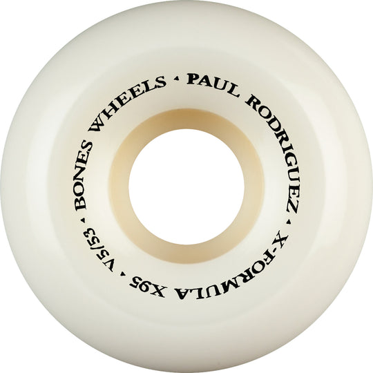 Bones X-Formula P-Rod Switch Heel V5 Sidecuts 53MM 95A (Set of 4)