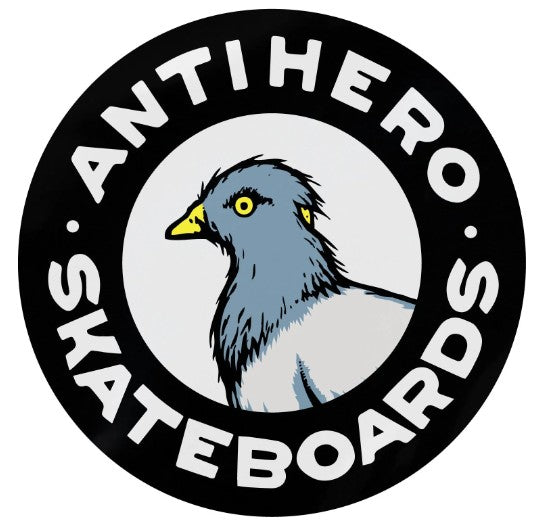 Anti-Hero Pigeon Round Sticker Sm