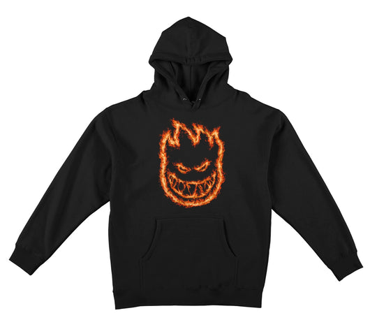 Spitfire Charred Remains Black Hoodie