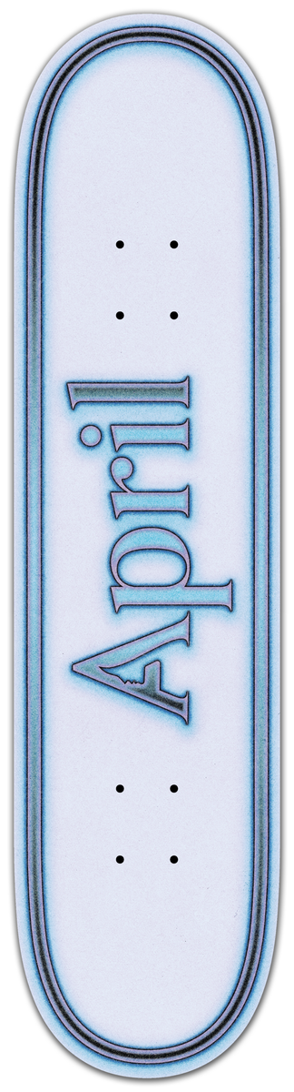 April Team OG Logo Uni Deck 8.25