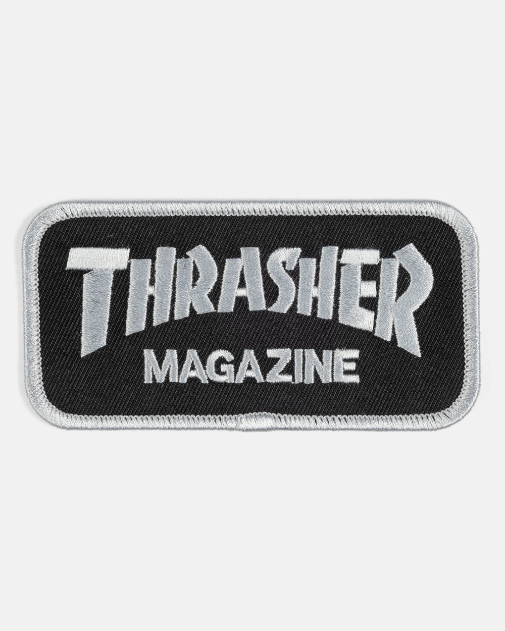 Thrasher Mag Logo Patch Black/Grey