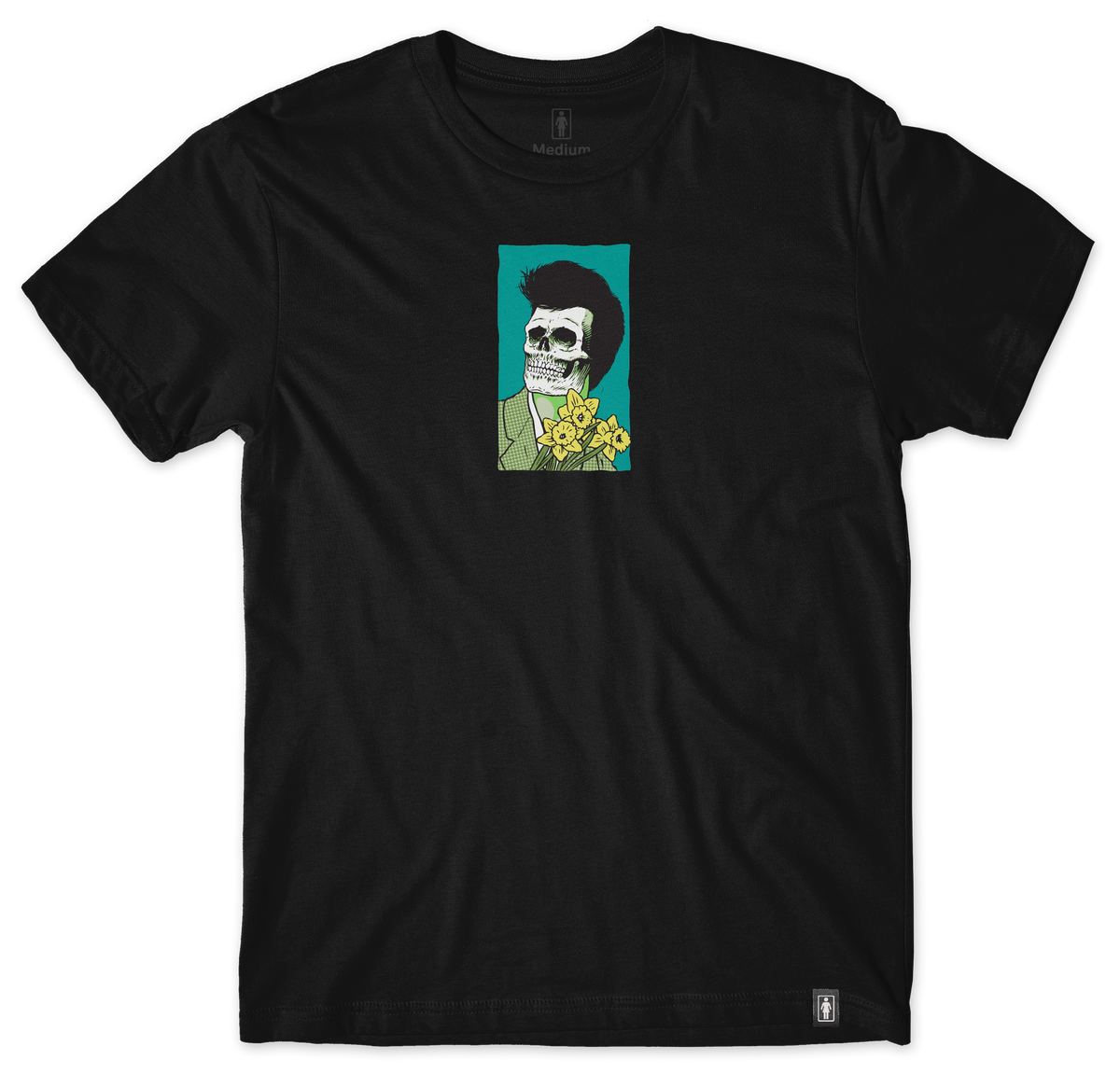 Girl Skull Of Fame Morrissey Skull Tar/Turquoise Tee