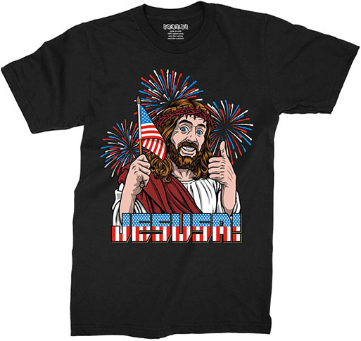 Strangelove Jesusa! Black Tee