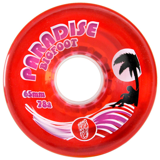 Paradise Islanders Red 65MM 78A (SET Of 4)