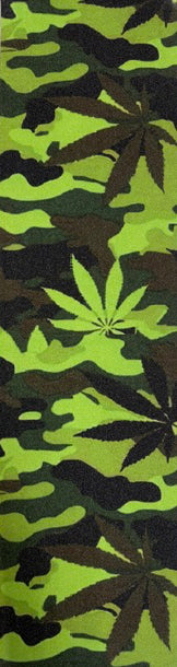 Huh Weed Camo Grip Tape Sheet 9.00 X 33.00
