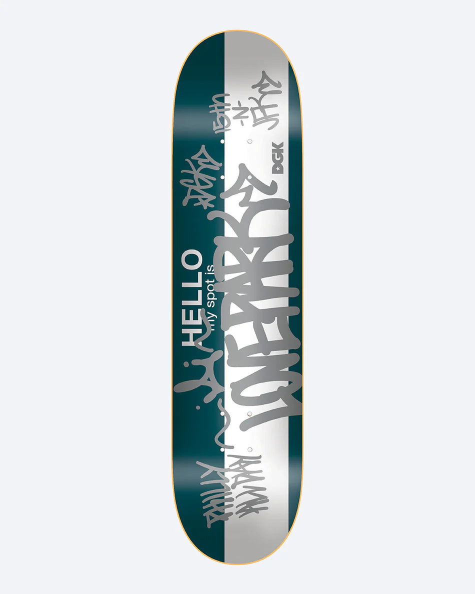 DGK Team My Spot Is Love Park Deck 8.25