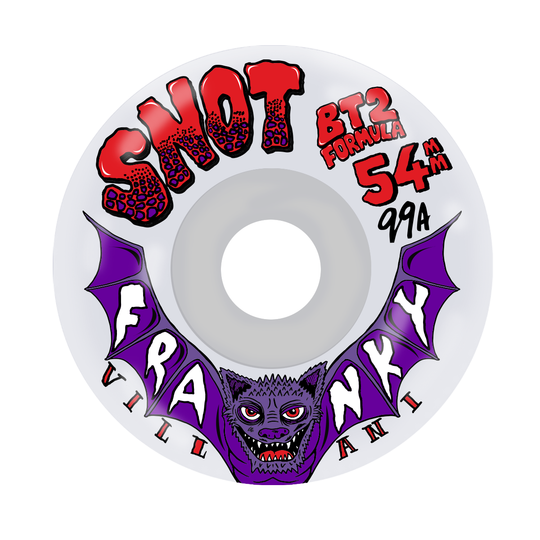 Snot Franky Villani Bat Conical Clear 54MM 99A (Set of 4)