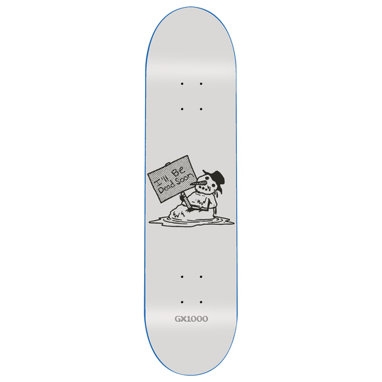 GX1000 Team Snowman Grey Deck 8.37