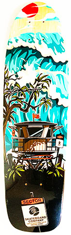 Sector 9 Bambino Shorebreak Cruiser Deck 7.50 X 26.50