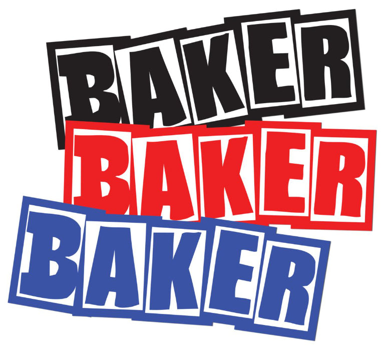 Baker Brand Logo Md Sticker