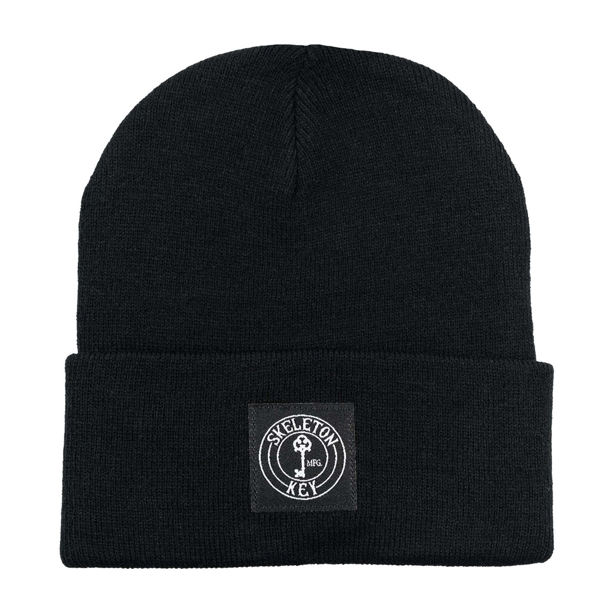 Skeleton Key Heavyweight Cuff Beanie Black
