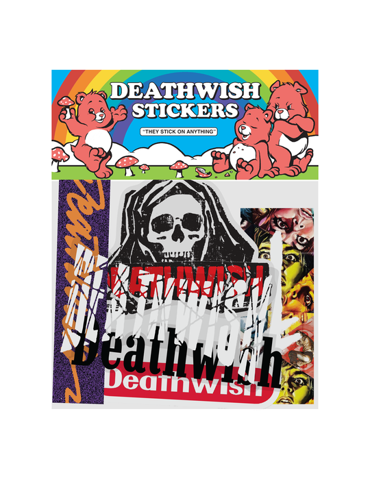 Deathwish Fear 6CT Sticker Pack