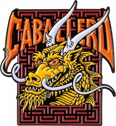 Powell Cab Street Dragon Lapel Pin