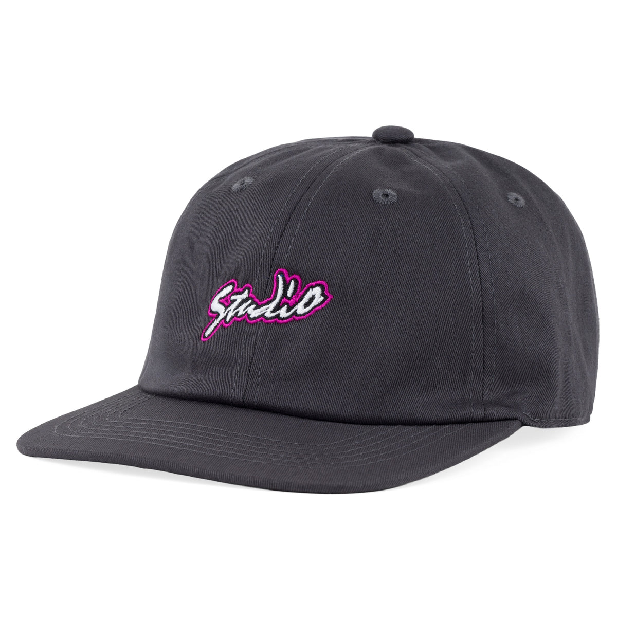 Studio Squid 6 Panel Hat Charcoal