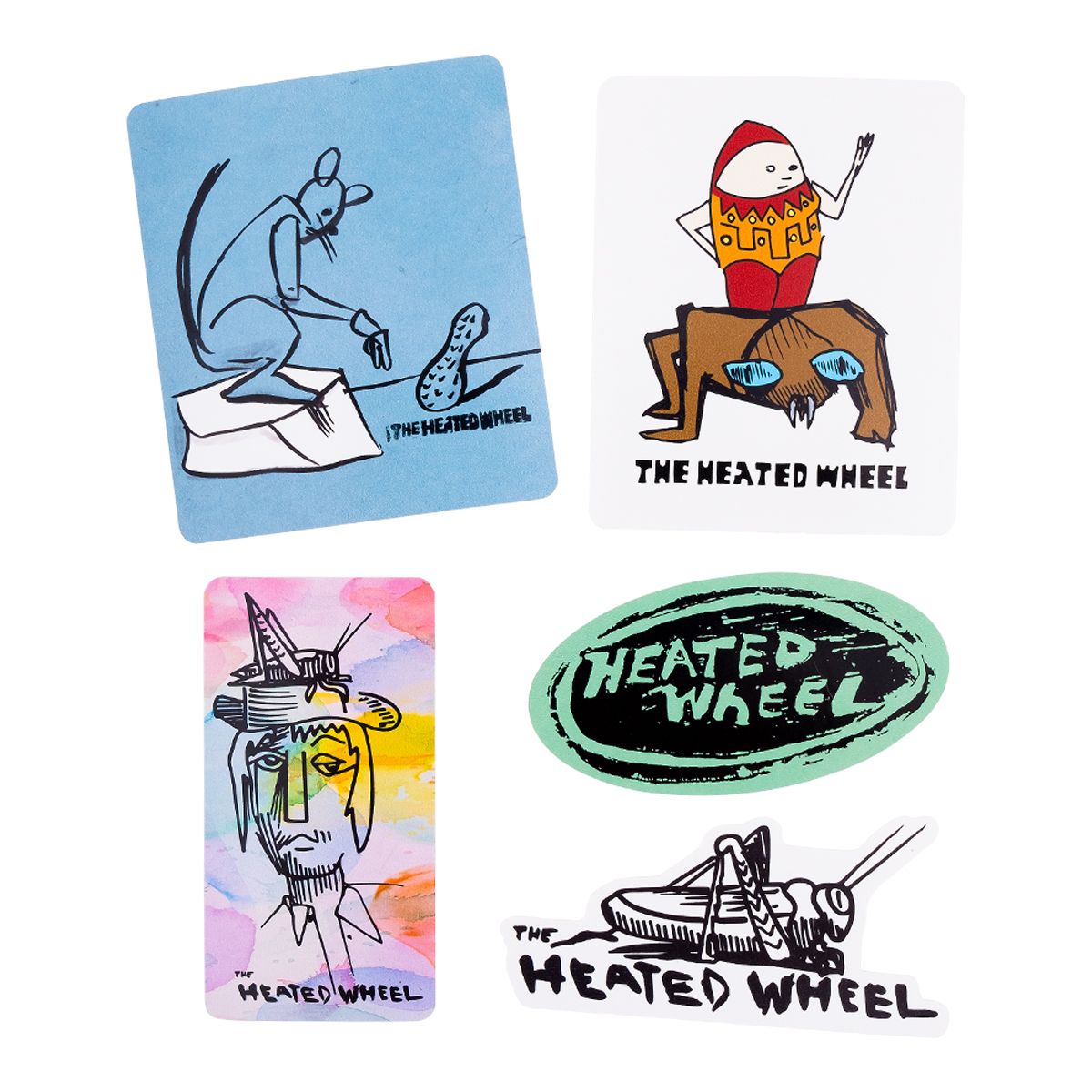 The Heated Wheel Sticker Pack #2