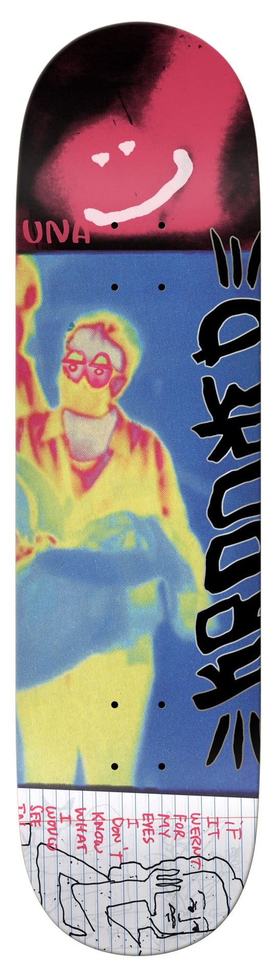 Krooked Una Infrared Deck 8.28
