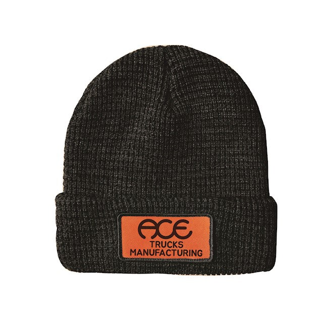 Ace Time Clock Beanie Black