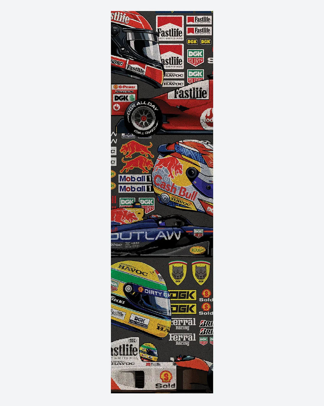 DGK Bricks To Pit Grip Tape Sheet 9.00 X 33.00