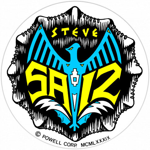 Powell Steve Saiz Totem Sticker