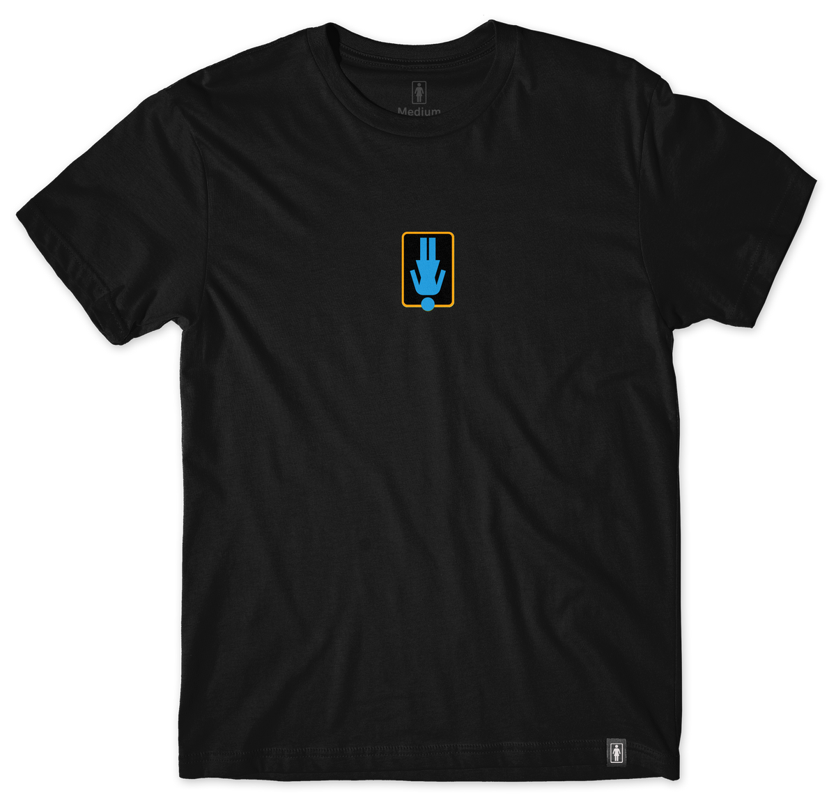 Girl Oops Black Tee