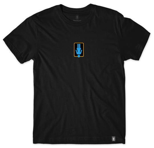 Girl Oops Black Tee