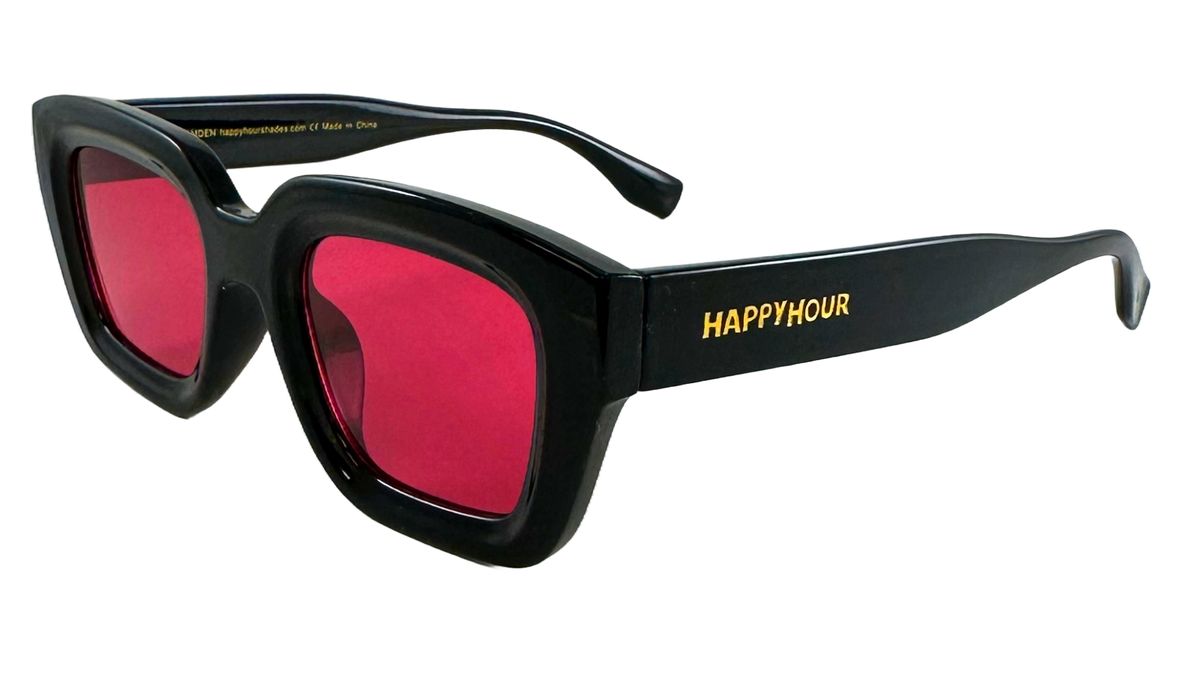 Happy Hour Camden Black Cherry Sunglasses