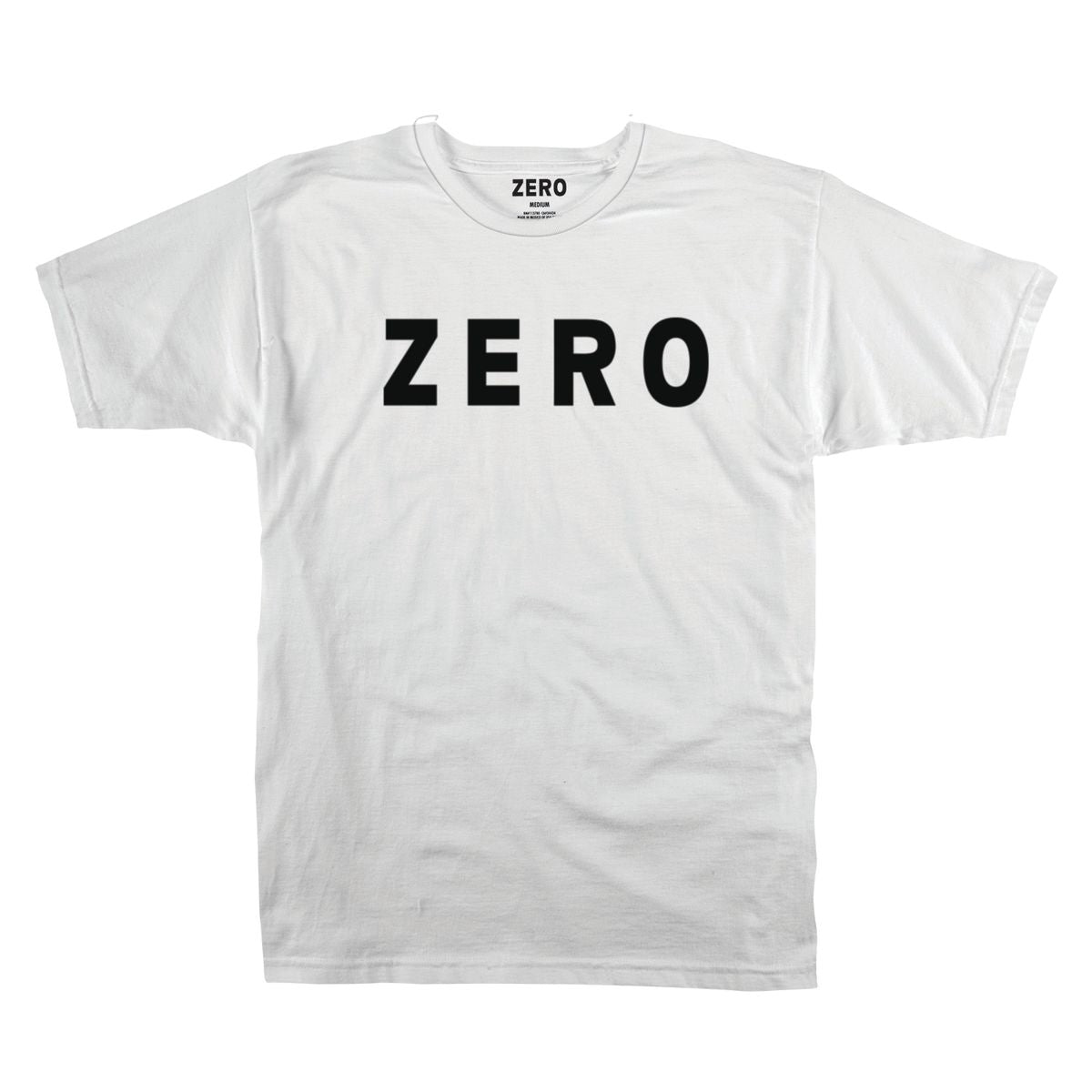 Zero Army White Tee